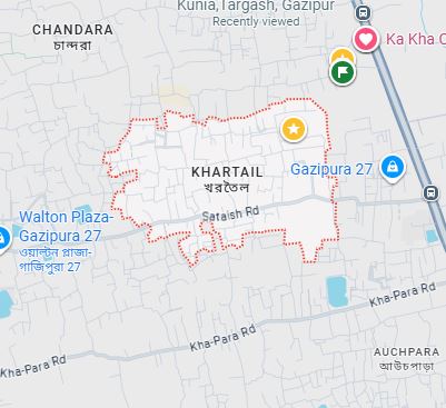 Map of Khartail